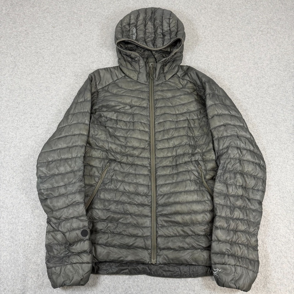 Arcteryx Cerium Hoody Womens Medium Gray Gorpcore Outdoors Puffer Lightweight